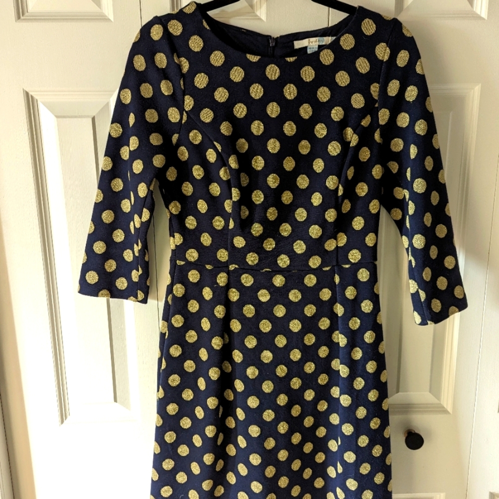 Boden knee length 3/4 sleeve dress